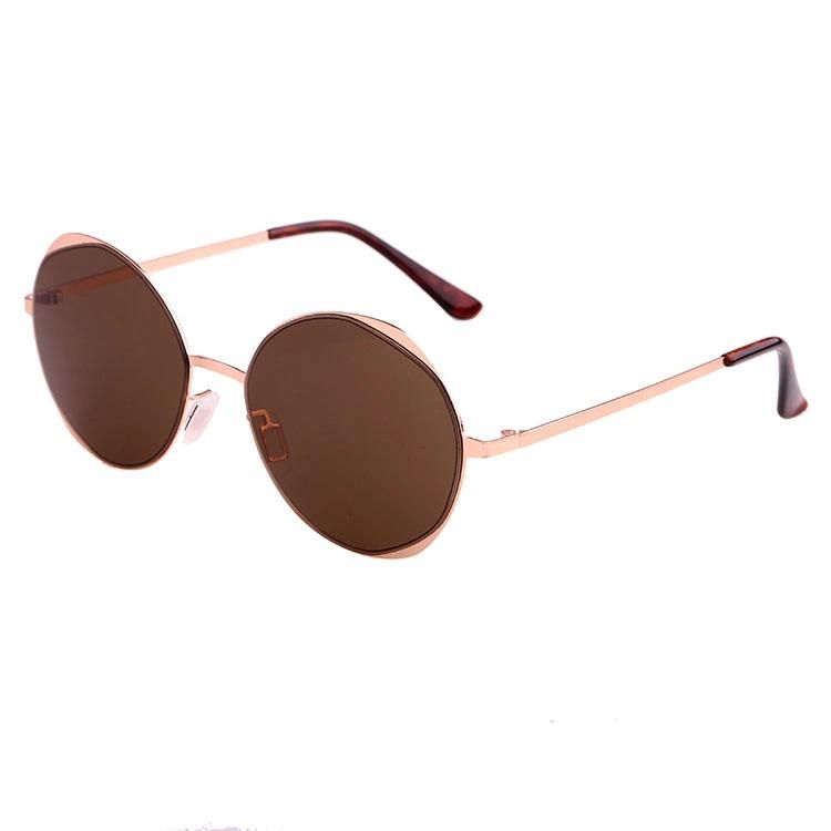 Stainless Steel Round Sunglasses