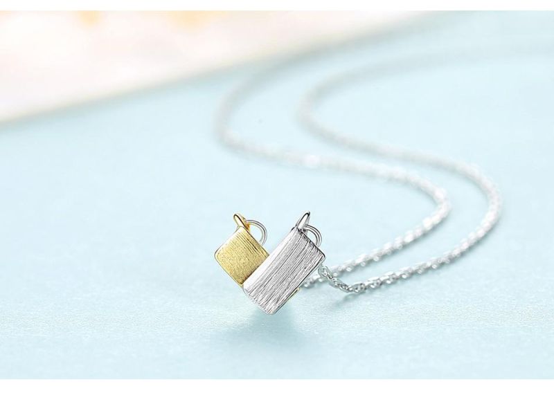 Wholesale Costume Superimpose Rectangle Jewelry Round Pendant Necklace