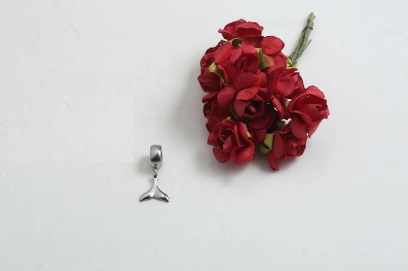 Bling Charm Bracelet Stainless Steel Pendant