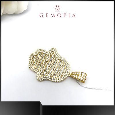 Fashion Jewelry 18K Gold Plated Silver Pendant