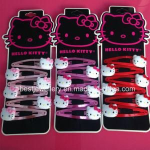 Hello Kitty Accessories- Plastic Hello Kitty Hair Clip Set