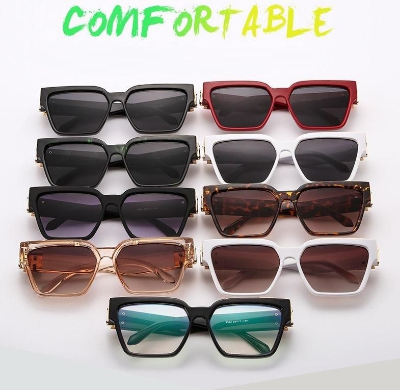 2020 Sunglasses Manufacture Foreign Trade Cross-Border Hot Style Square Sunglasses