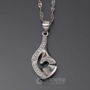 Best Seller Handmade Micro Pave Silver Pendant