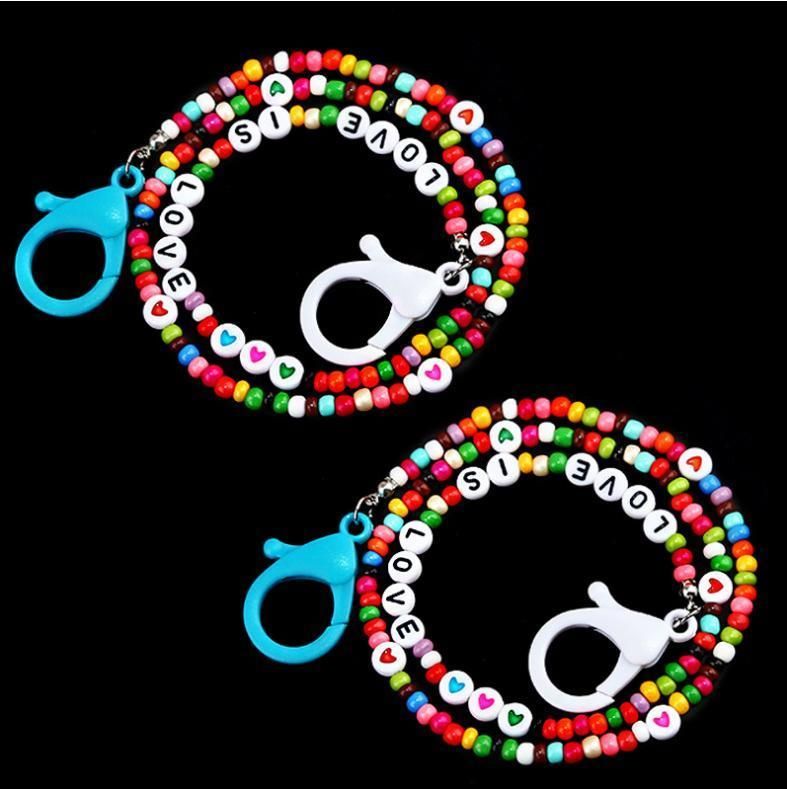 Glasses Chain Colorful Acrylic Neck Strap Holder for Sunglasses Cord Holder