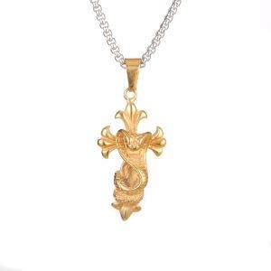 Factory Price Jewelry Customized Gold Plating Pendant in Stainless Steel