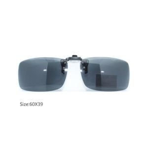 Smart Polarized Clip on Sunglasses with UV400 Tac Customized Shape for Man or Woman