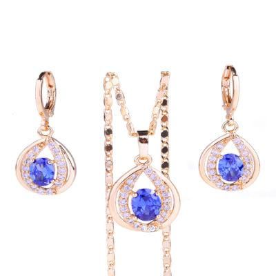 Hot Sale Costume 18K Gold Plated Jewelry Sets with Factory Price