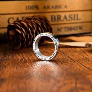 Sun Stainless Steel Ring for Men