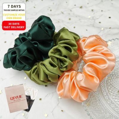 Girls Fashionable Style Scrunchies with 100% Mulberry Silk