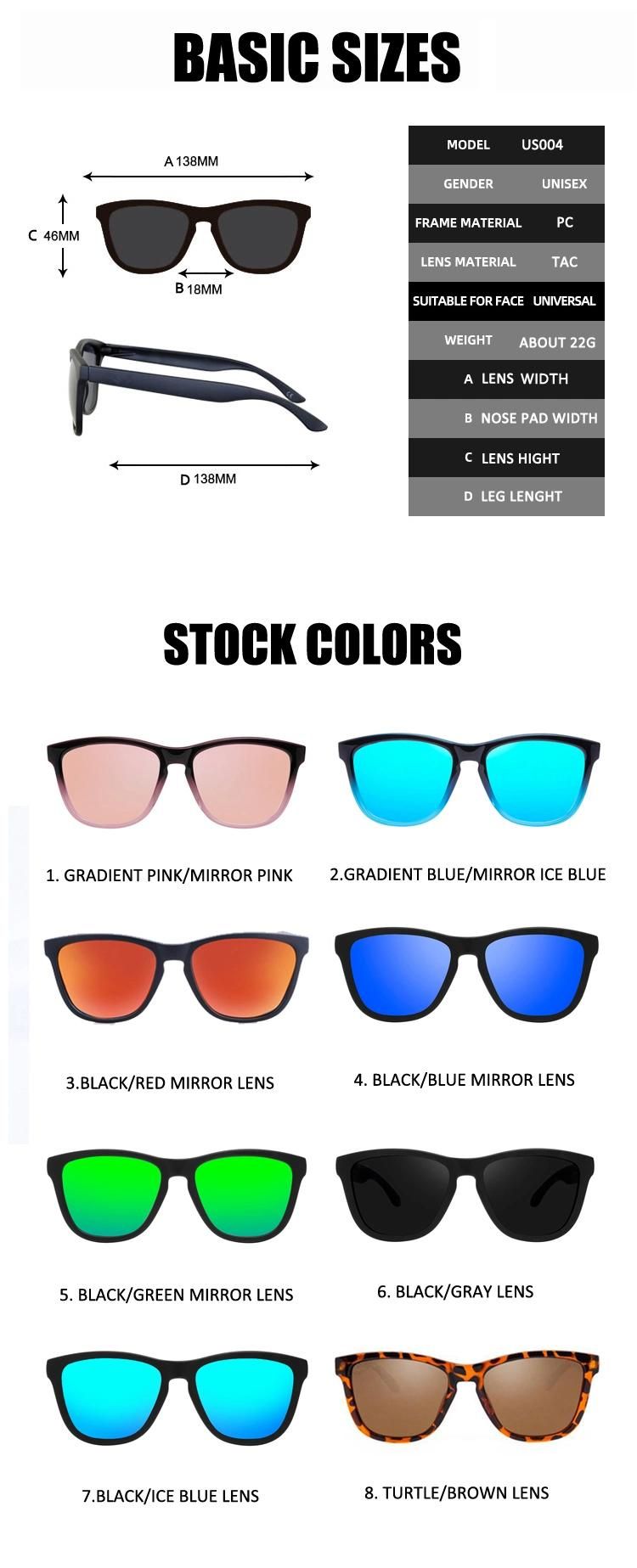 Usom Factory Hot Selling High Quality PC Tac1.1 Mens Polarized Custom Sunglasses Men Manufacturer