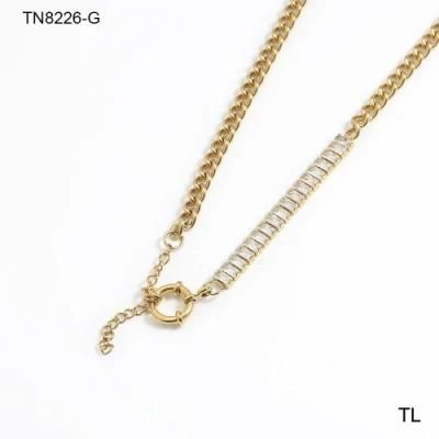 Manufacturer Customized Fashion Jewelry Waterproof Matte Italian Stainless Steel Jewelry Necklace Fashion Jewelry