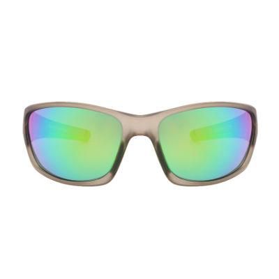 2017 Matt Crystal Grey Stylish Sports Sunglasses for Cycling