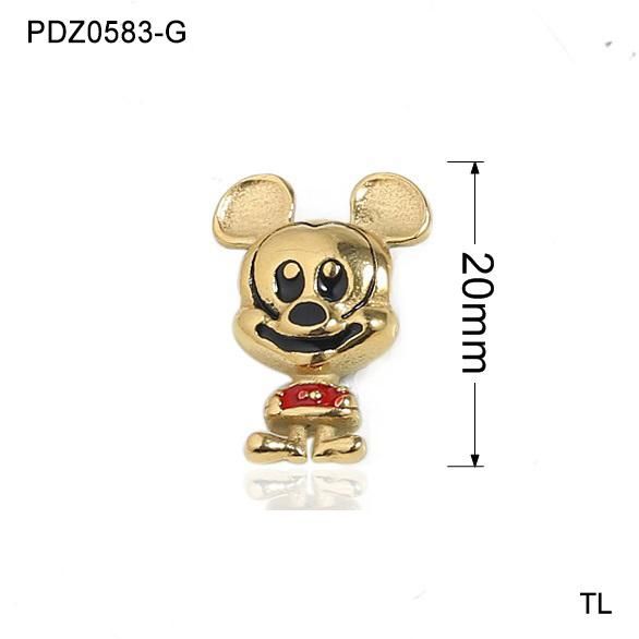 Manufacturer Custom Pendant High Quality Waterproof None Fade Animal Charm Pendant Jewelry