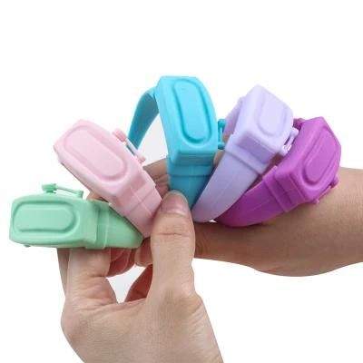 Sterilized Silicone Wristband Bracelet Portable Disposable Hand Sanitized Adjustable Bracelet