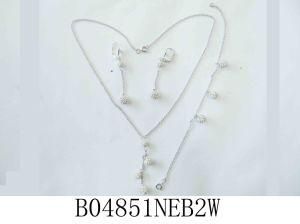 Factory Direct Price Fashion Shamballa Ball Beads Jewellery Set for Women (B04851NEB2W)