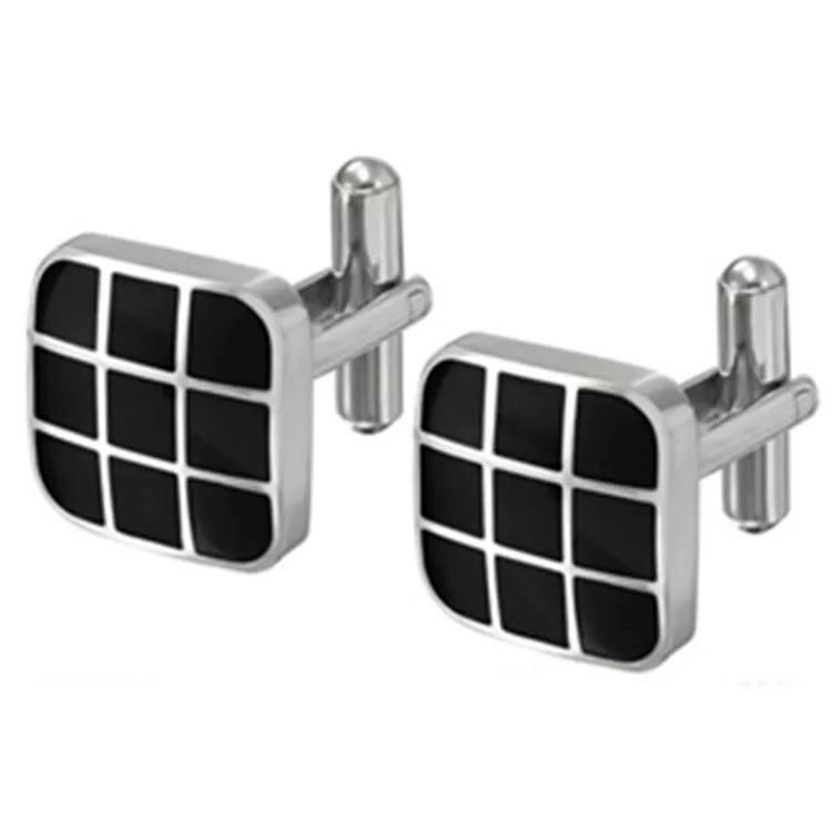 Special Square Grid Men Fashion Shirt Cufflink