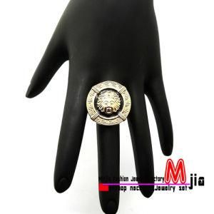 New Celebrity Style Medusa Stretch One Size Ring (XR39)