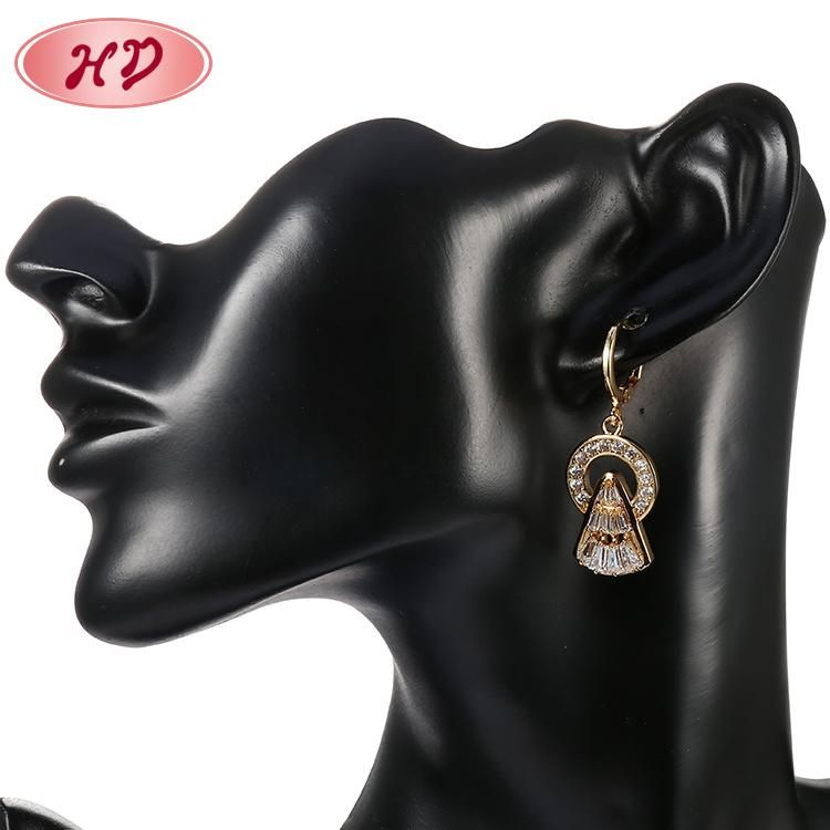 Fashion Women Costume 18K Gold Plated Imitation Ring Bracelet Charm Jewelry with Earring, Pendant, Necklace Sets Jewelry