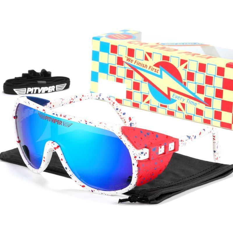 Outdoor Anti-UV400 Tr90 Silver Mirror Sports Windproof PV03 Pits Viperes 2021 Sunglasses