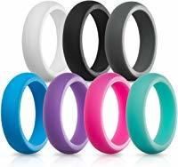 Medical/Food Grade Silicone Wedding Ring for Men