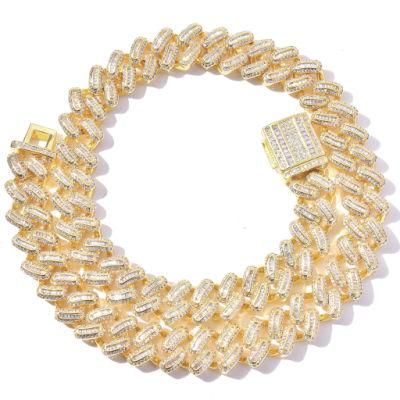 14 Inch 18 Inch 22 Inch Fashion Cuban Link Chain Bracelet