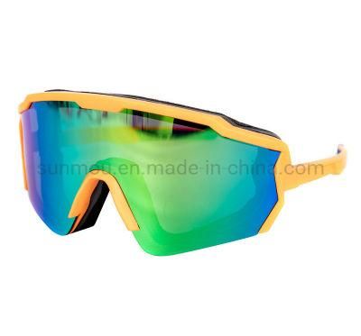 SA0833A02 Fashion Factory Direct Sales Well-Design Sunglasses Eye Glasses Bicycle Sports Glasses Eyewear One Piece Lens for Men Women Unisex