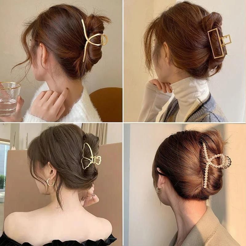 Fashion Hollow Metal Hairpin Jewelry