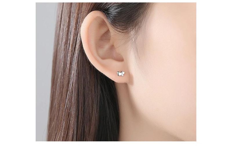 Earring Jewelry Set in Ear Stud with Rhinestone Earring