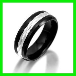 2012 Black Men&prime;s Stainless Steel Jewellery Ring (TPSR647)