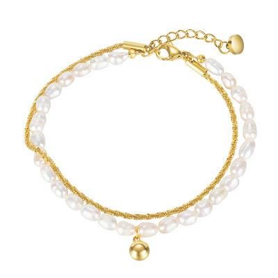 Pearl Casual Fashion String Women&prime; S Zircon Jewelry Accessories Bracelets