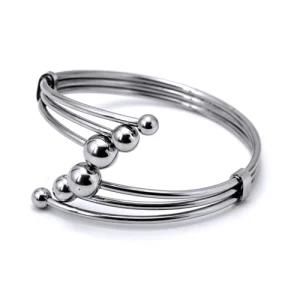 2012 Beaded Stainless Steel Bracelet (TPSBE238)