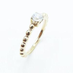 Fashion Stainless Steel Jewelry Plated Finger Ring