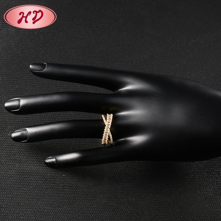 Fashion Wedding Engagement Jewelry 18K Gold Plated Silver Stainless Steel Man Finger Rings Design