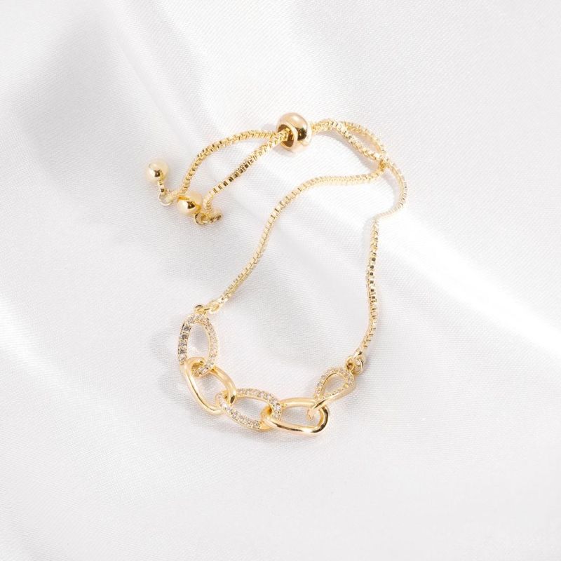 Fashion Women′ S Geometry Adjustable Length Bracelet