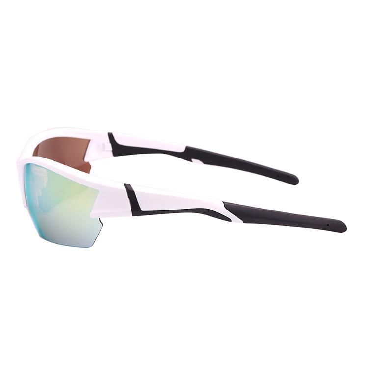 Yellow Mirror Double Injection Sport Design Sunglass