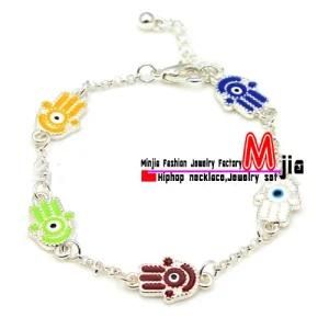 Fashion Evil Eye Jewelry Hamsa Bracelet (MJEY312)