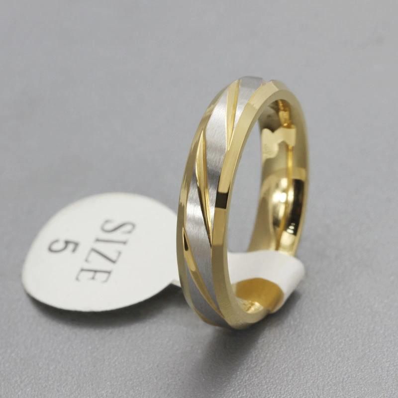 Silver Jewelry Crack Women Vintage Simple Black Ring for Men