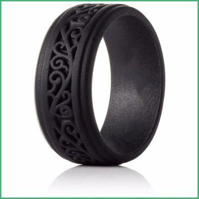 China Factory Customized High Quality Silicone Fashion Ring for Gifts