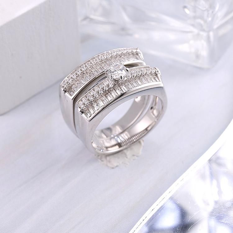 Best Seller 925 Silver Fashion Accessories High Quality Fashion Jewelry Luxury Elegant Jewellery Factory Wholesale Fine Ring