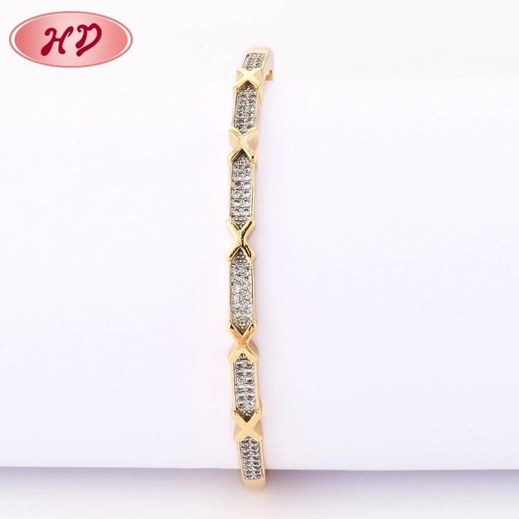Fashion New Saudi Gold Custom Jewelry Bangle for Sale