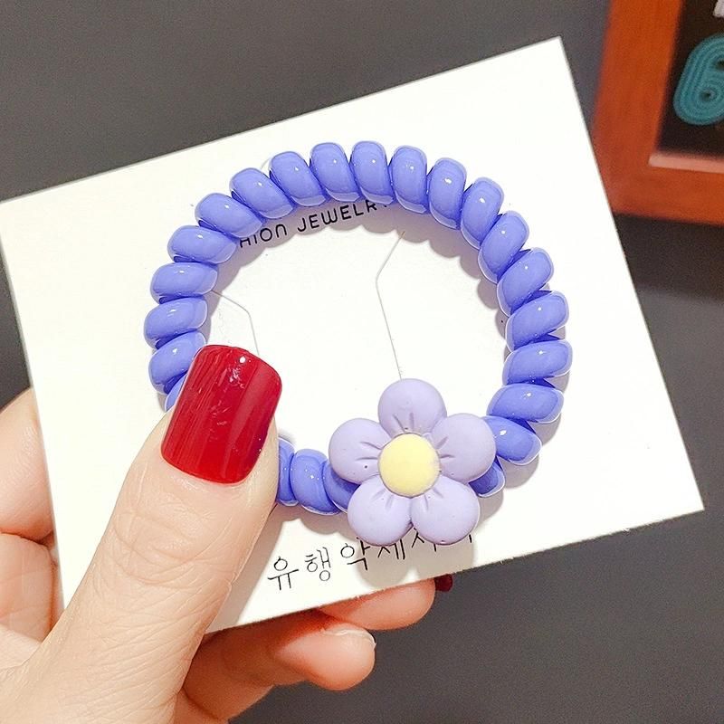 Korea Ins Very Peri/Purple Hair Hoop Female Pressure Hairpin Sponge Increase Head Bow Hair Accessories