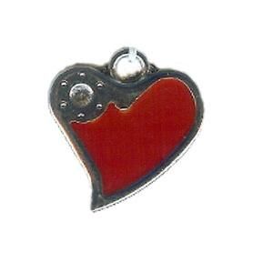 Metal Heart Shaped Pendant (PD061)