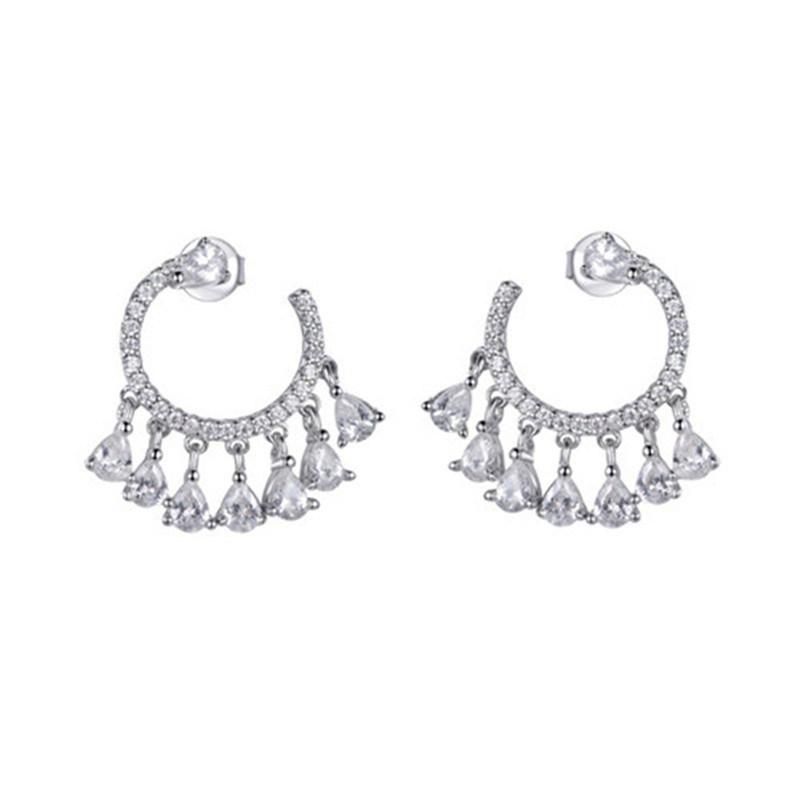 925 Silver 2022 Fashion Wing Earring for Ladies