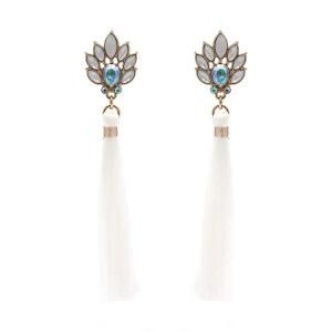 Fashion Jewelry Gift Women Bohemia Boho Long Drop Tassels Earring