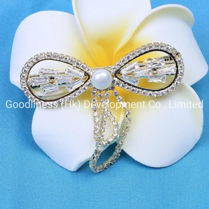 Girls Women Hair Barrettes Bling Bow Hairpins Fashion Hair Accessories
