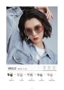 High Quality Colorful Ladies Retro Frame Sunglasses