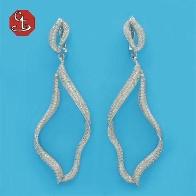 Hot Style Drop Earrings High-Quality Fashion Crystals Jewelry Accessories Earring For Women