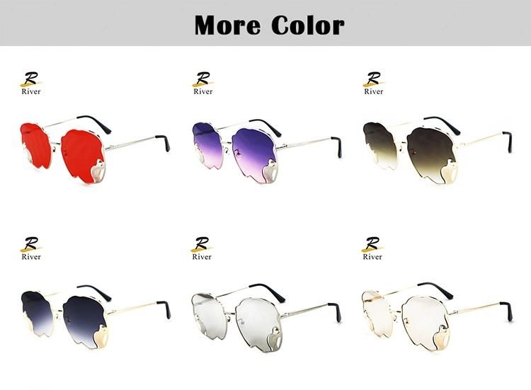 Flower-Like Pearled Ready Sunglasses for Women