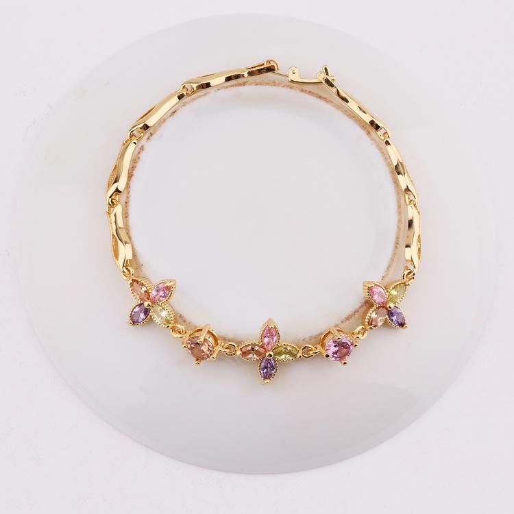 Wholesale Valentine Gift 14K 18K Gold Fashion Jewelry Bracelet