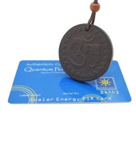 Classical Bio Scalar Volcanic Rock Energy Pendant, Lava Energy Pendant for Necklace Include High Negative Ion
